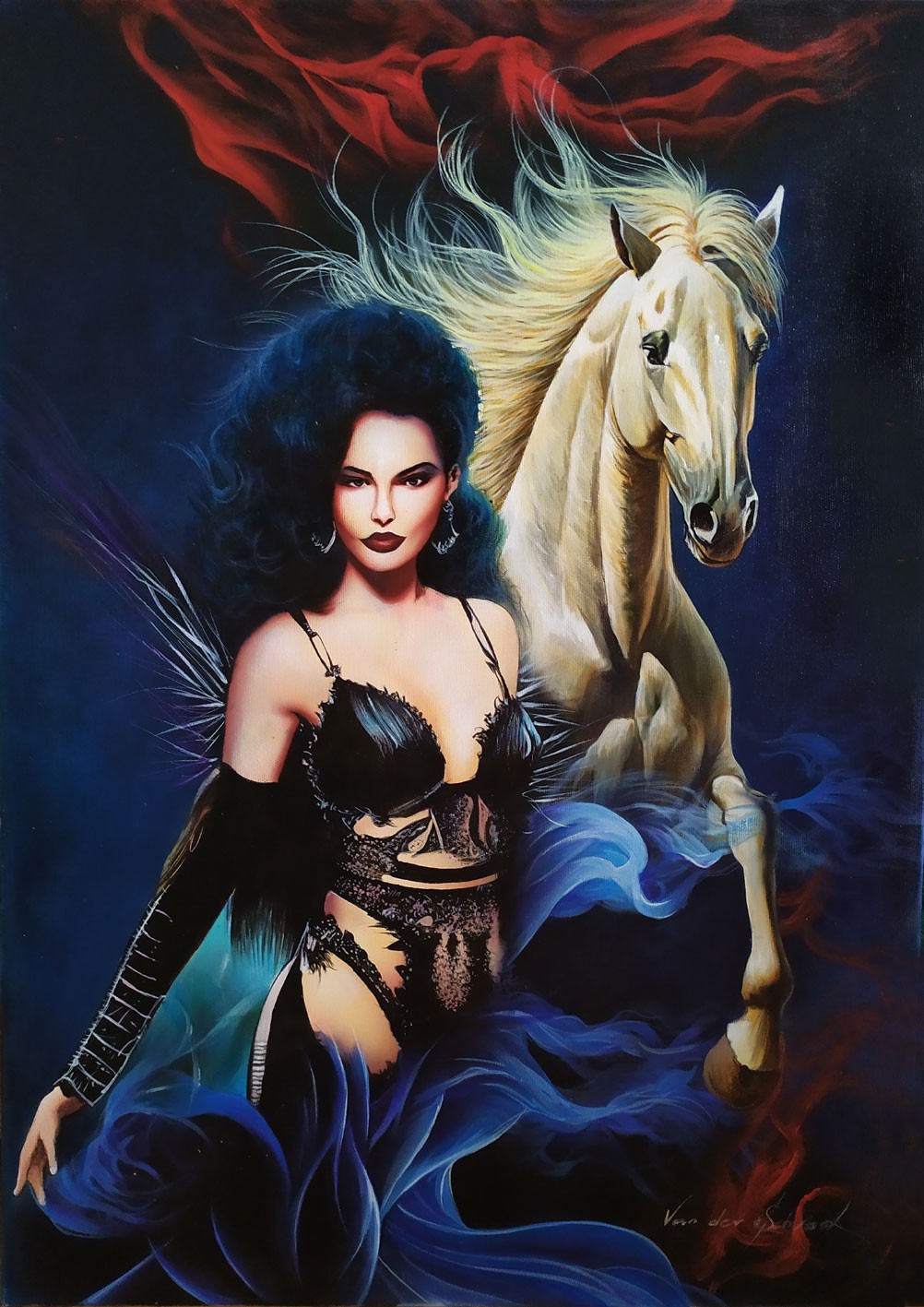 Kobieta z koniem ARISSA